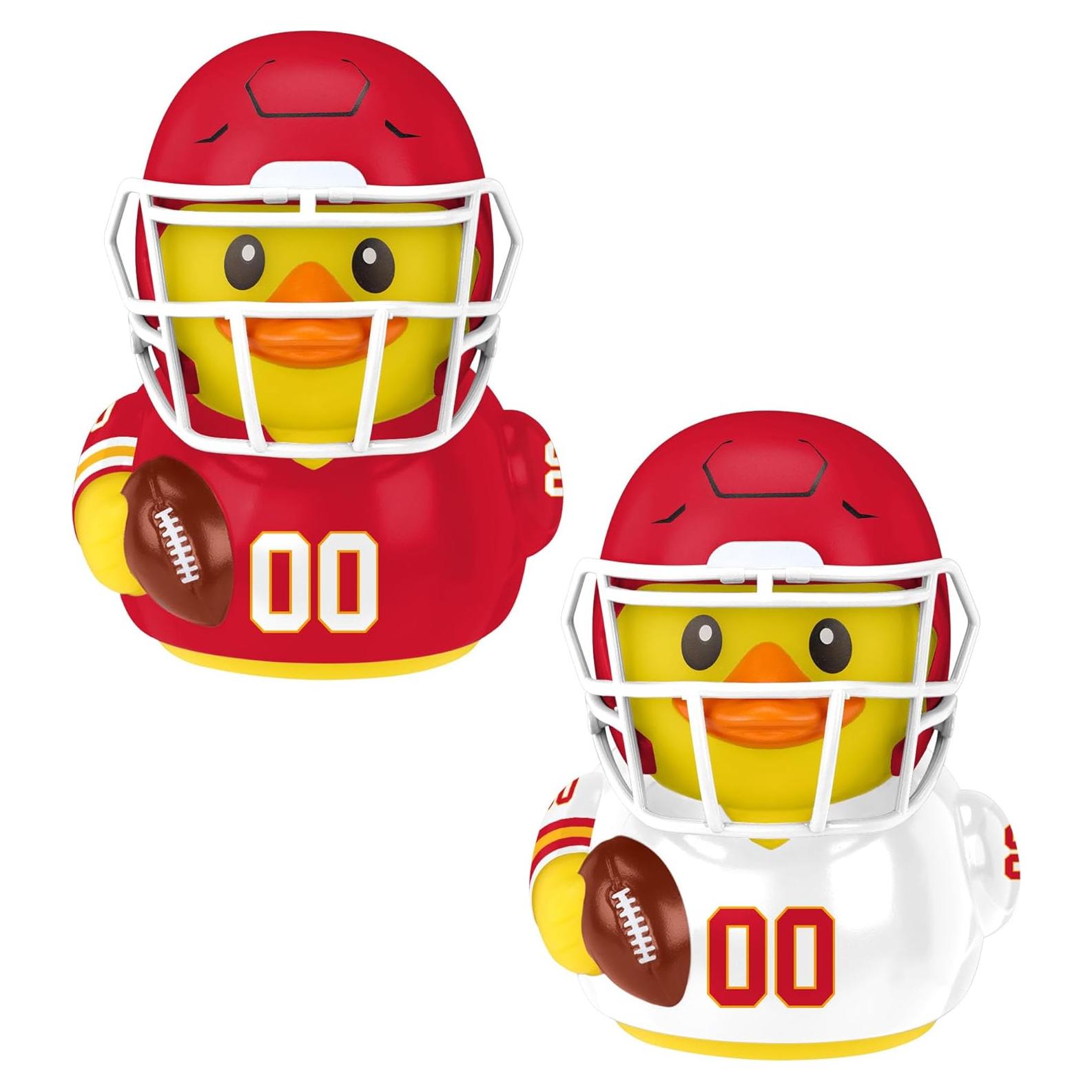 Patos de Vinilo FOCO NFL Kansas City Chiefs 2 Pack 12.7 cm