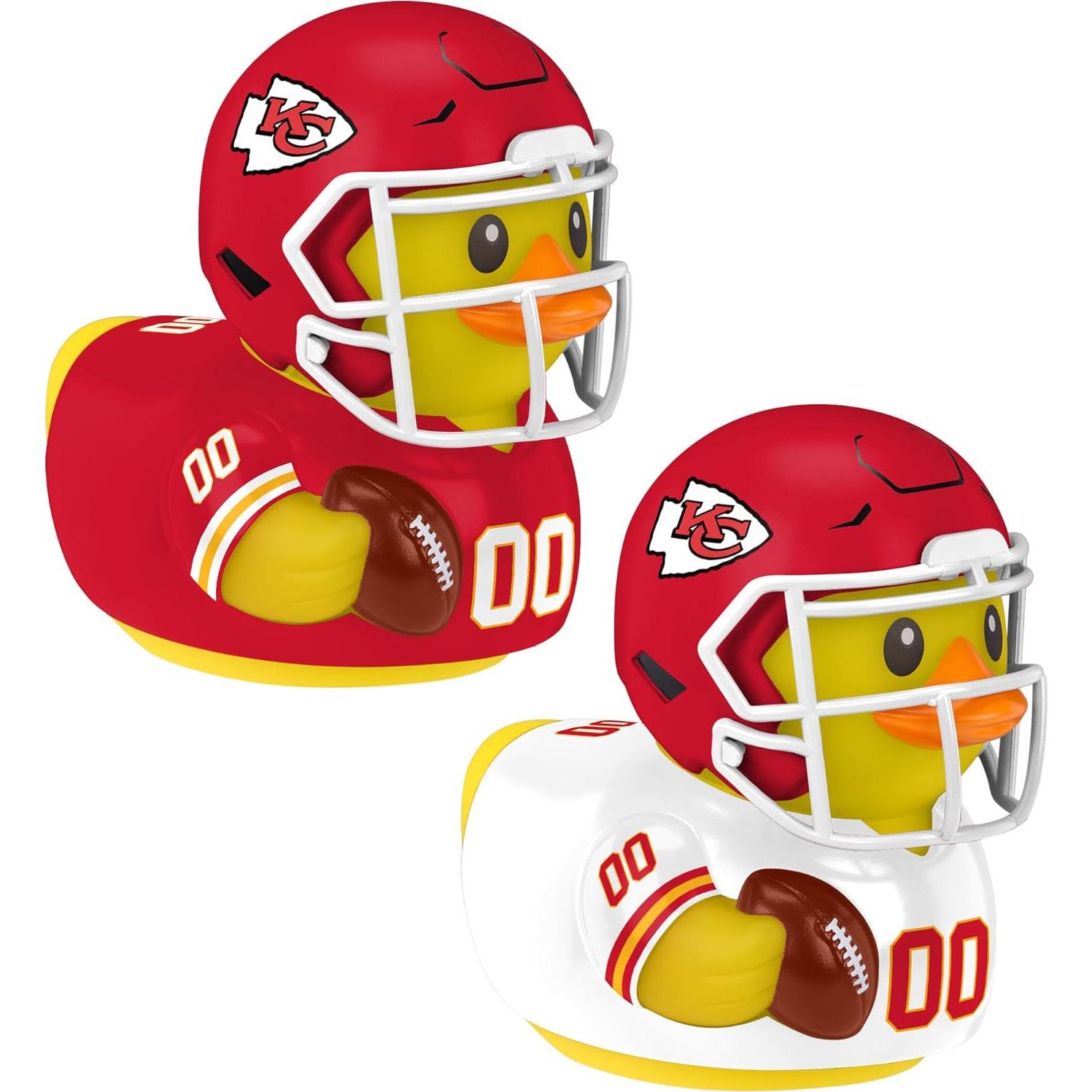 Patos de Vinilo FOCO NFL Kansas City Chiefs 2 Pack 12.7 cm