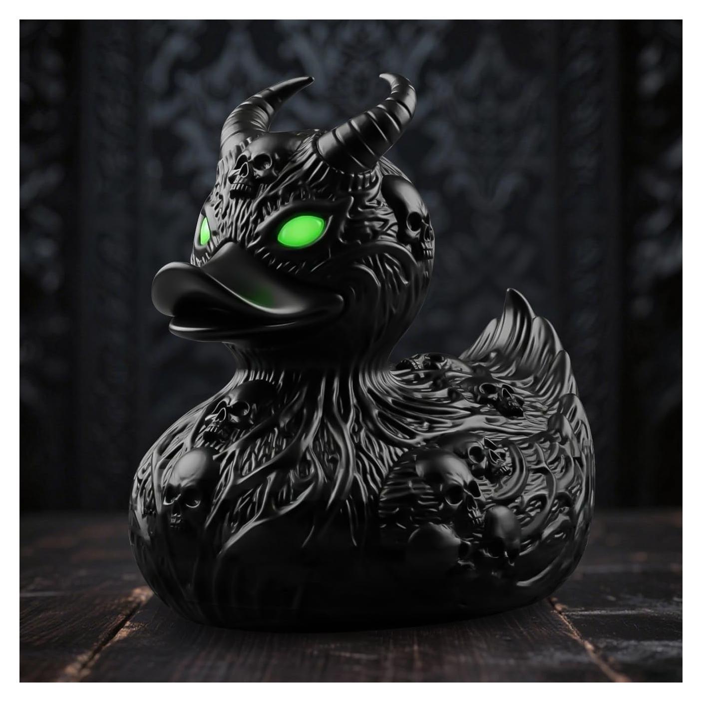 Adorno de Pato Calavera Gótica HICFRWE - Decoración Halloween