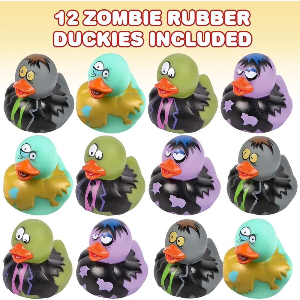 12 Patitos de Goma Halloween ArtCreativity - Juguetes Temáticos