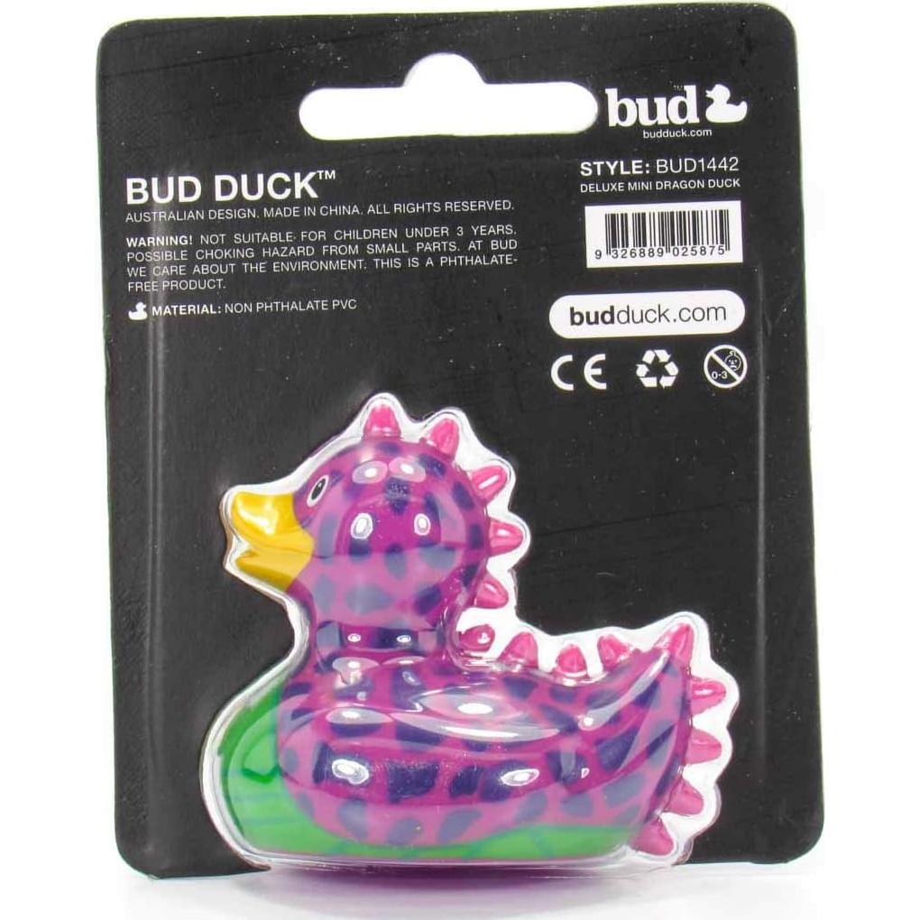 Juguete de Baño Dragón Mini Bud Ducks - 5.72 cm Coleccionable
