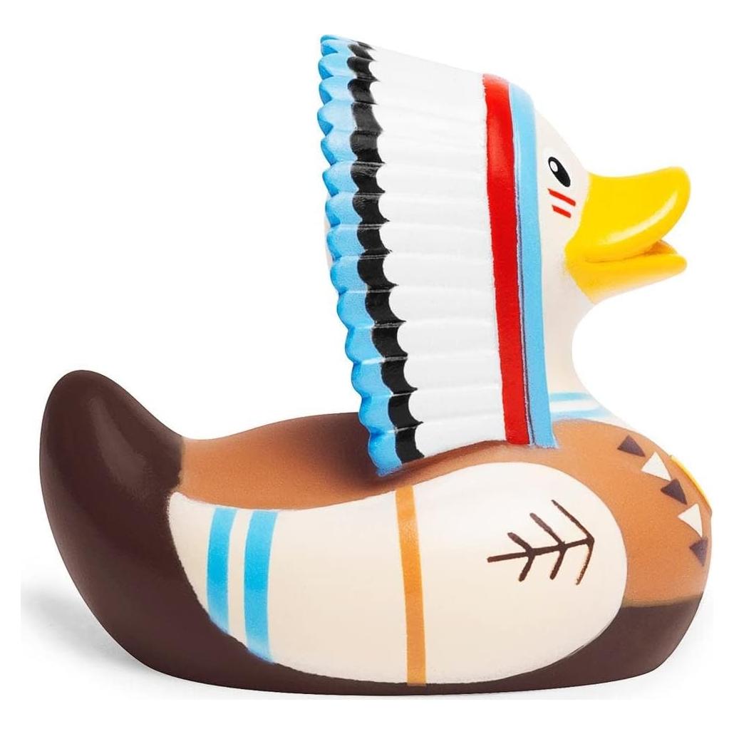 Bud Duck Mini Pato de Goma Coleccionable Jefe 7x7 cm