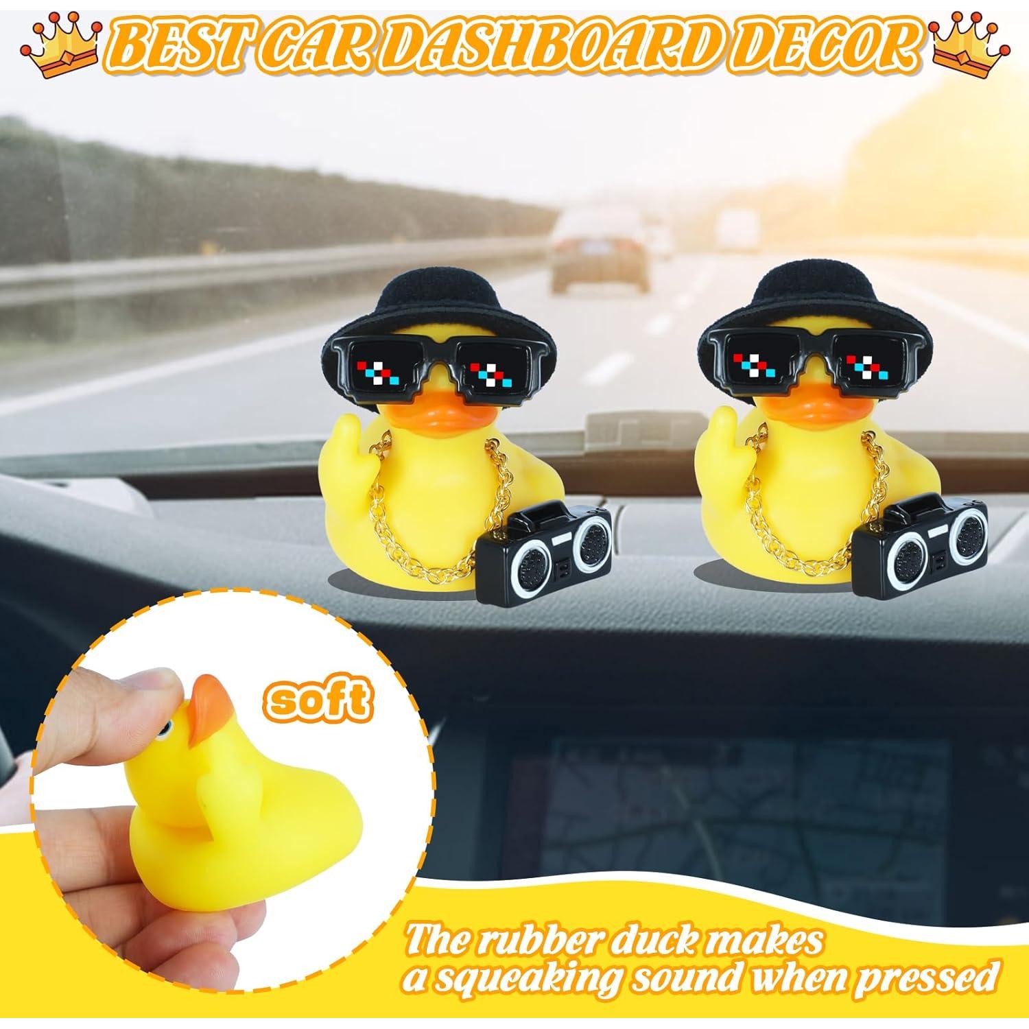 Patos de Goma Divertidos BOZILY para Jeep con Accesorios