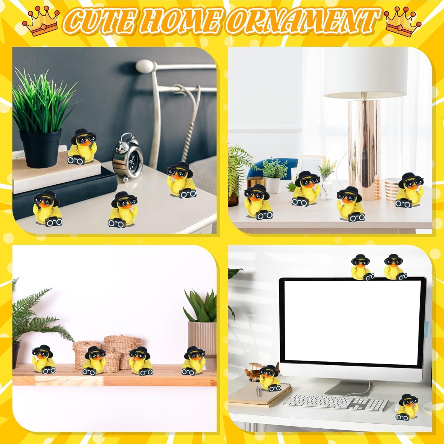 Patos de Goma Divertidos BOZILY para Jeep con Accesorios