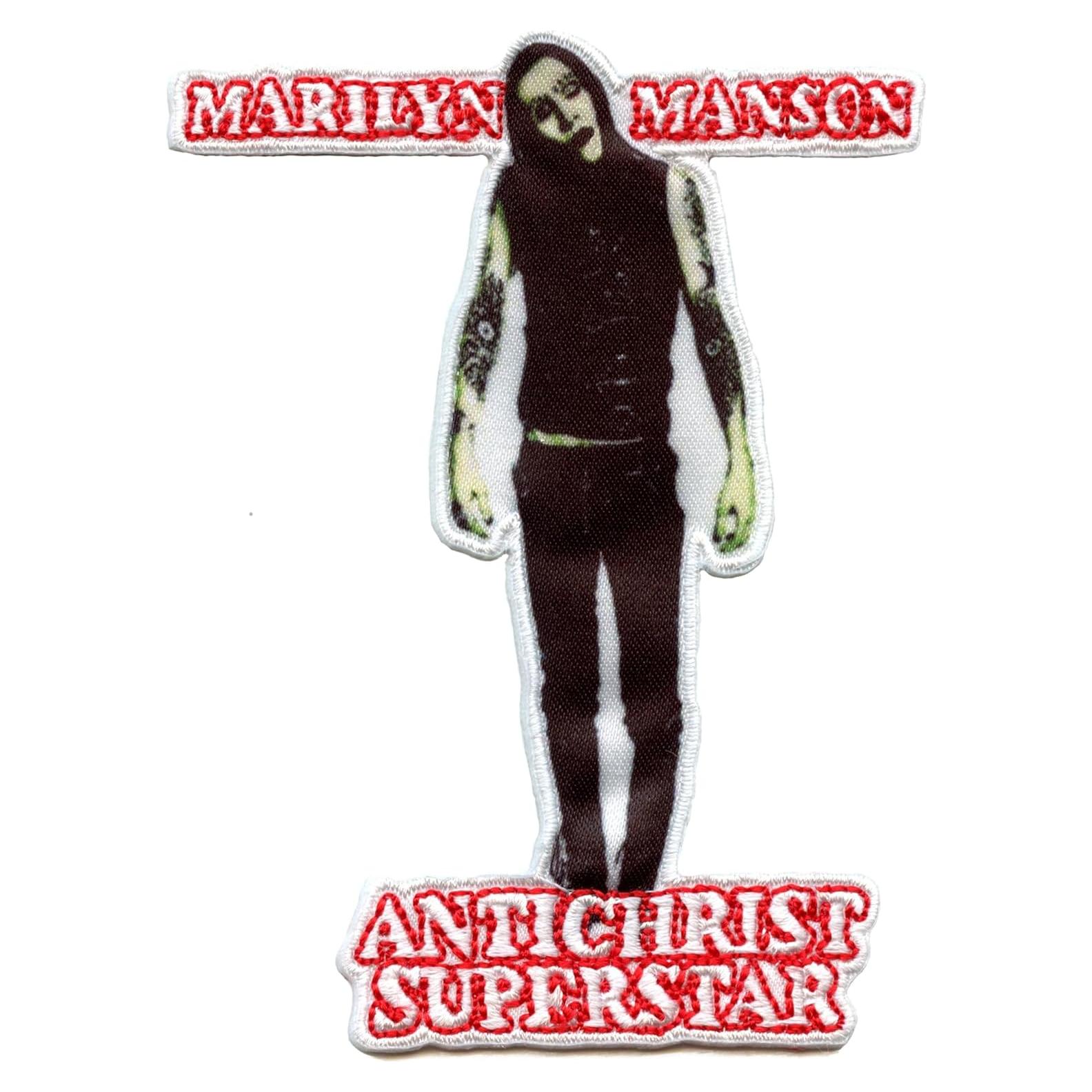 Parche Bordado C&D Visionary Marilyn Manson 7.6x10.2cm