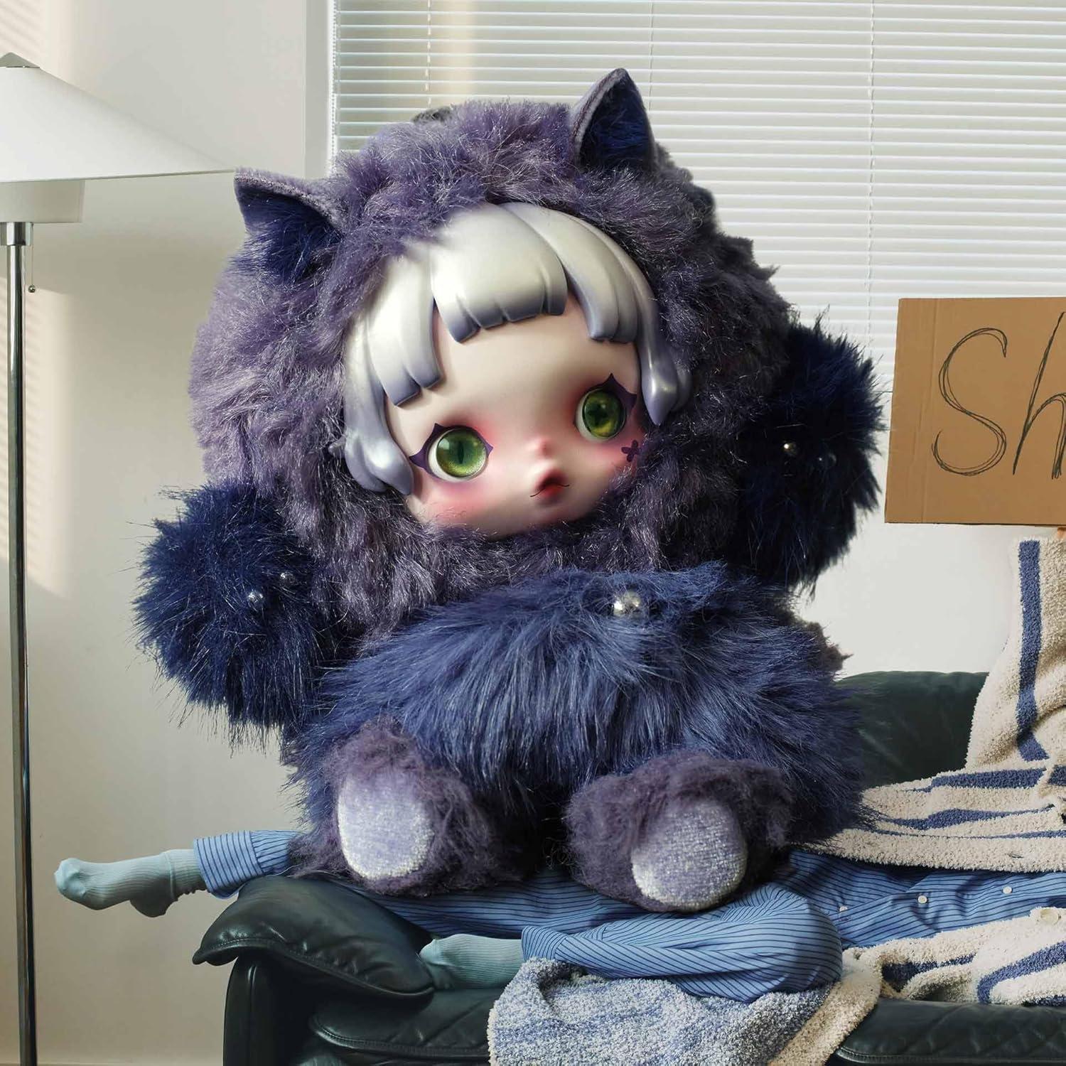 Muñeca de Peluche Colgante POP MART SKULLPANDA Completo