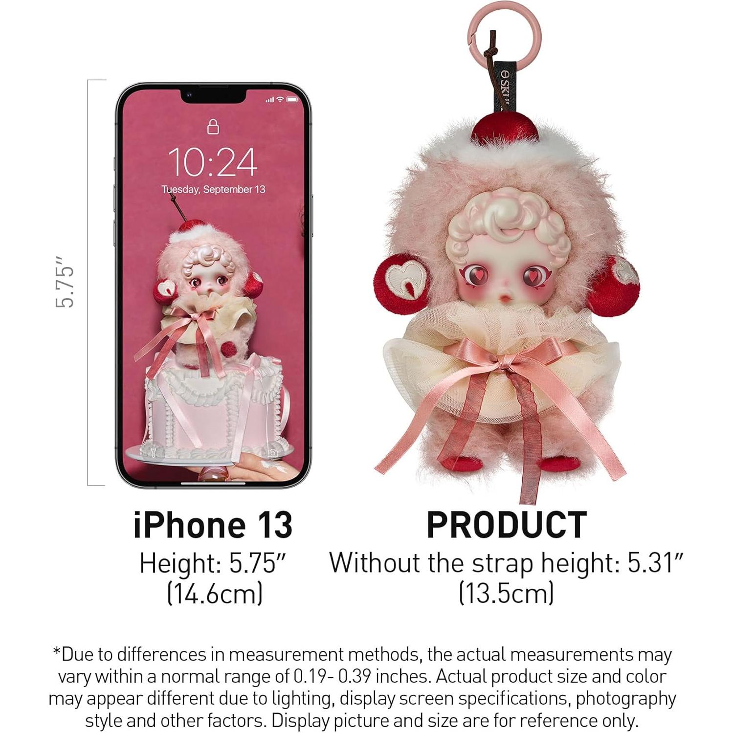 Muñeca de Peluche Colgante POP MART SKULLPANDA Completo