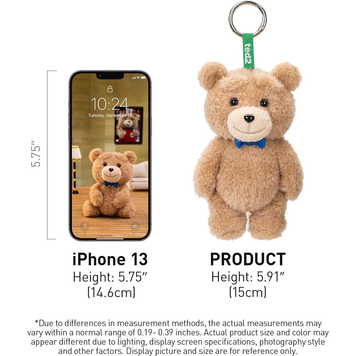 POP MART Ted2 Osito de Peluche Colgante Caja Sorpresa 15 cm