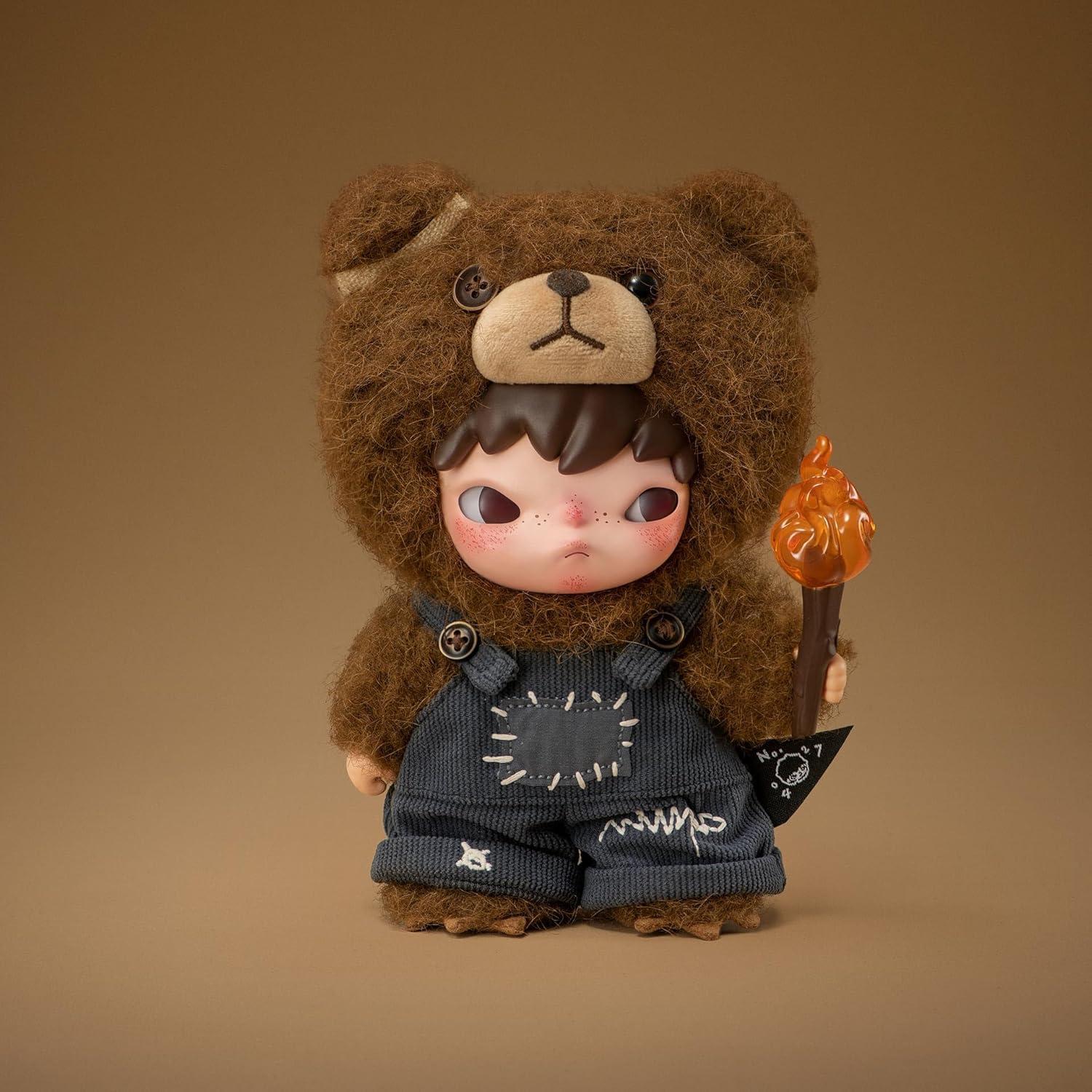 Muñeca de Peluche POP MART Hirono Living Wild 16 cm