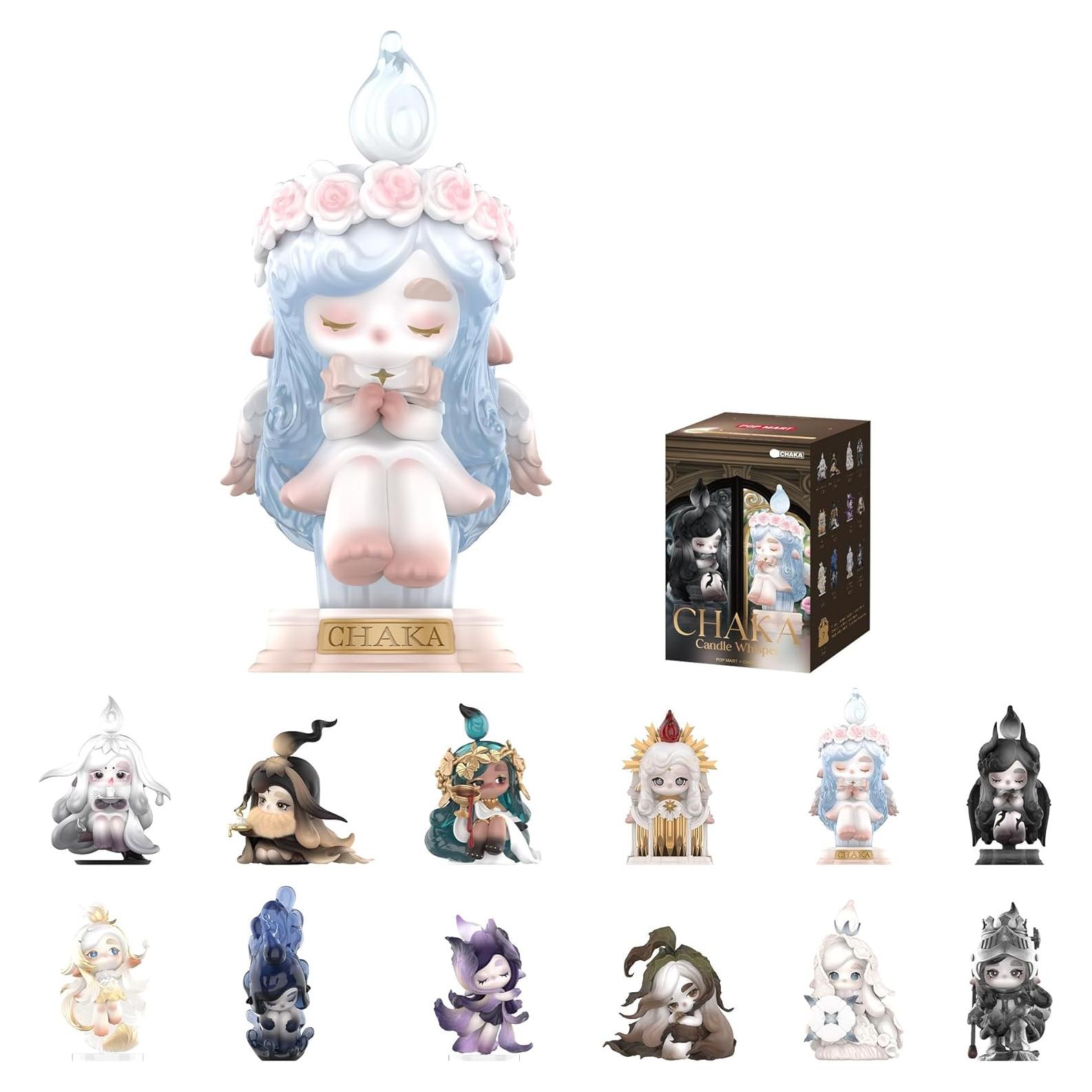 Figuras de Caja Ciega POP MART Chaka Candle Whisper 6x12 cm