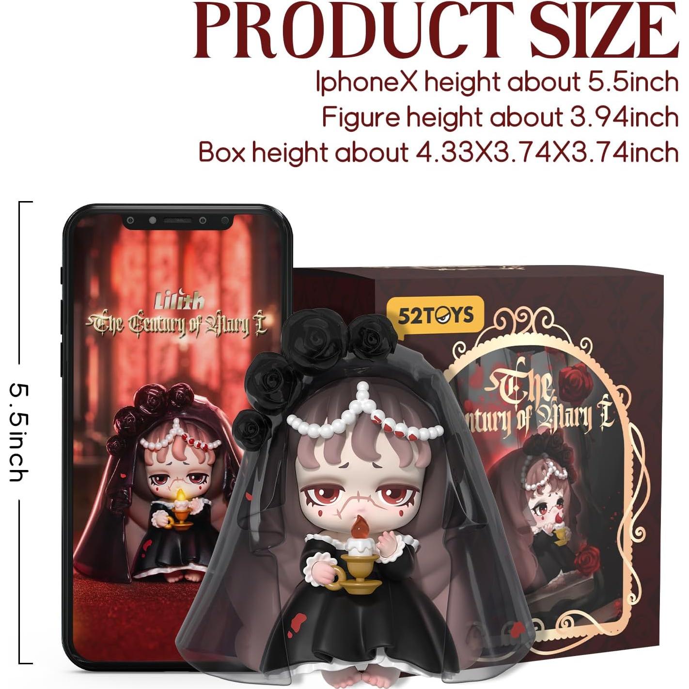 Figura Coleccionable Kawaii 52TOYS Lilith 9.5cm PVC