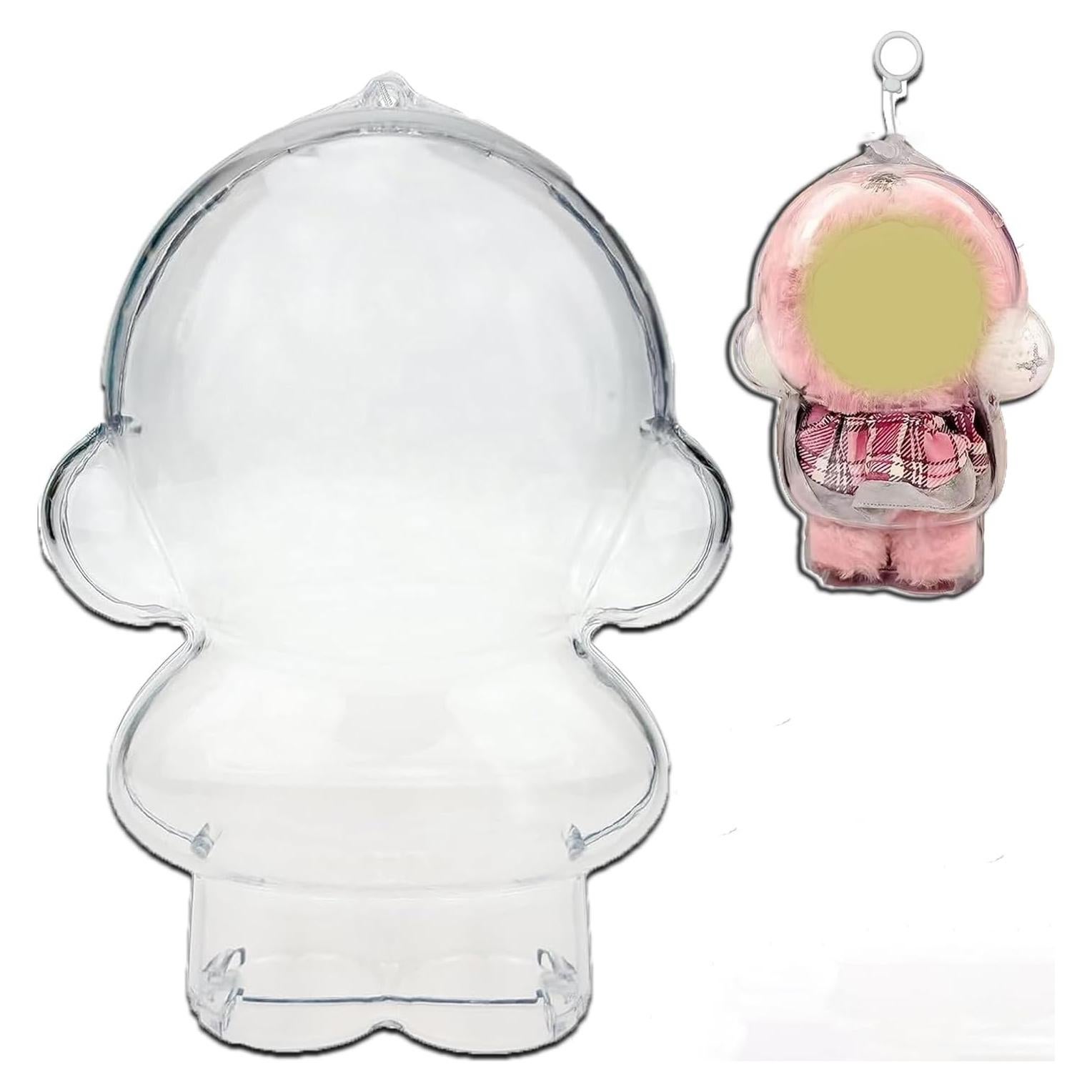 Funda Protectora Acrílica Doemoil para Muñecos 8.9x12.7cm