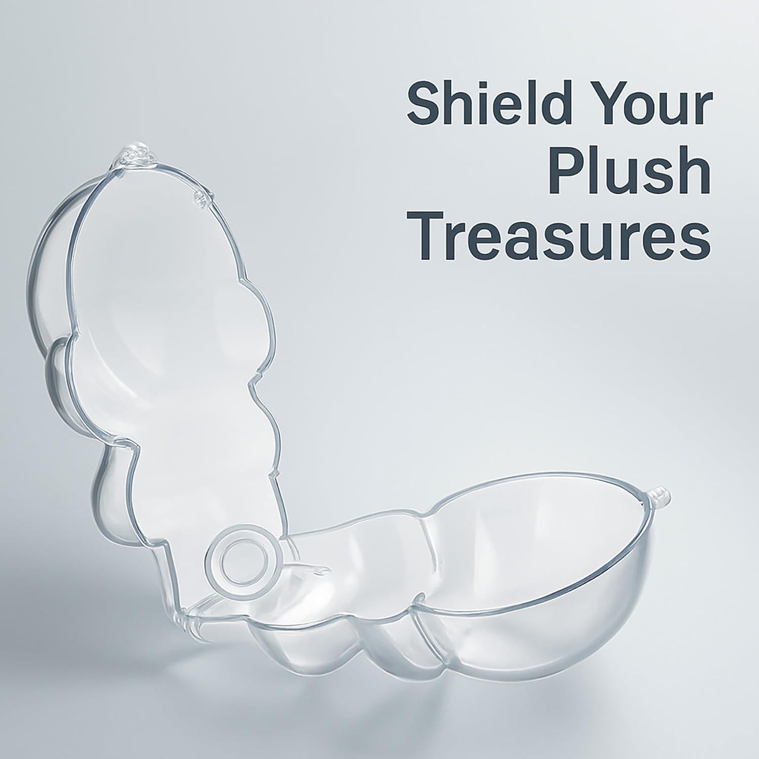 Funda Protectora Acrílica Doemoil para Muñecos 8.9x12.7cm