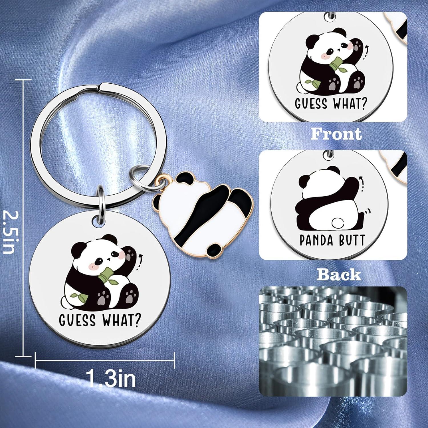 Llavero de Panda Adorable para Mujeres y Chicas - Regalo Único