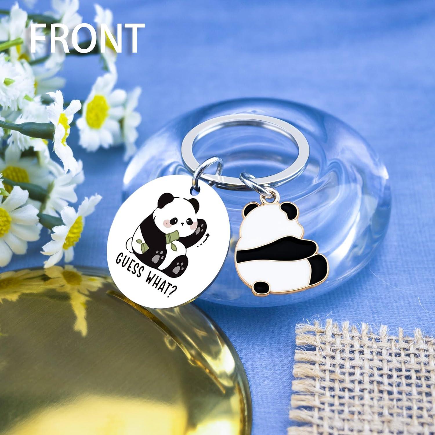 Llavero de Panda Adorable para Mujeres y Chicas - Regalo Único