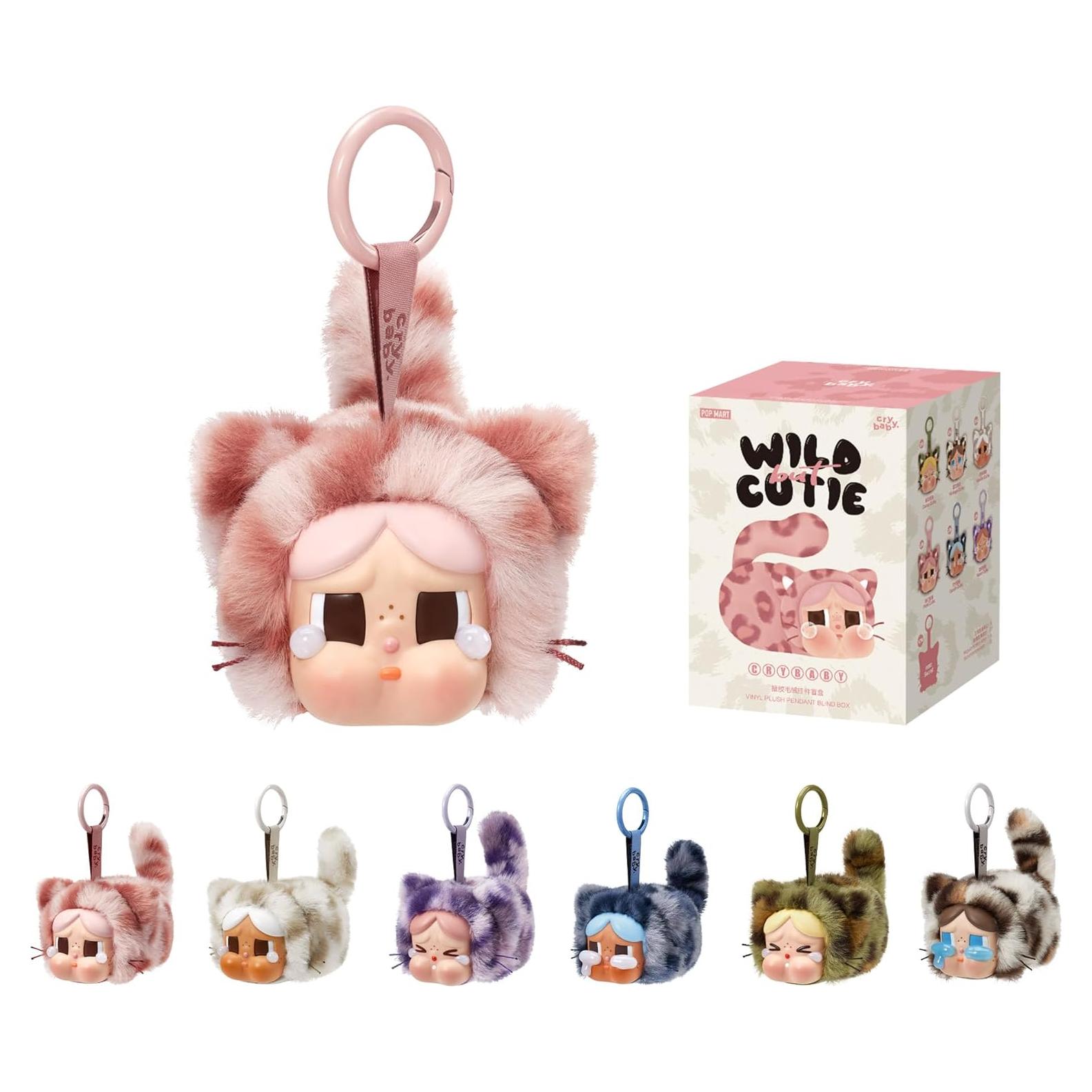 POP MART Crybaby Salvaje pero Lindos - Colgante de Vinilo 5.5cm