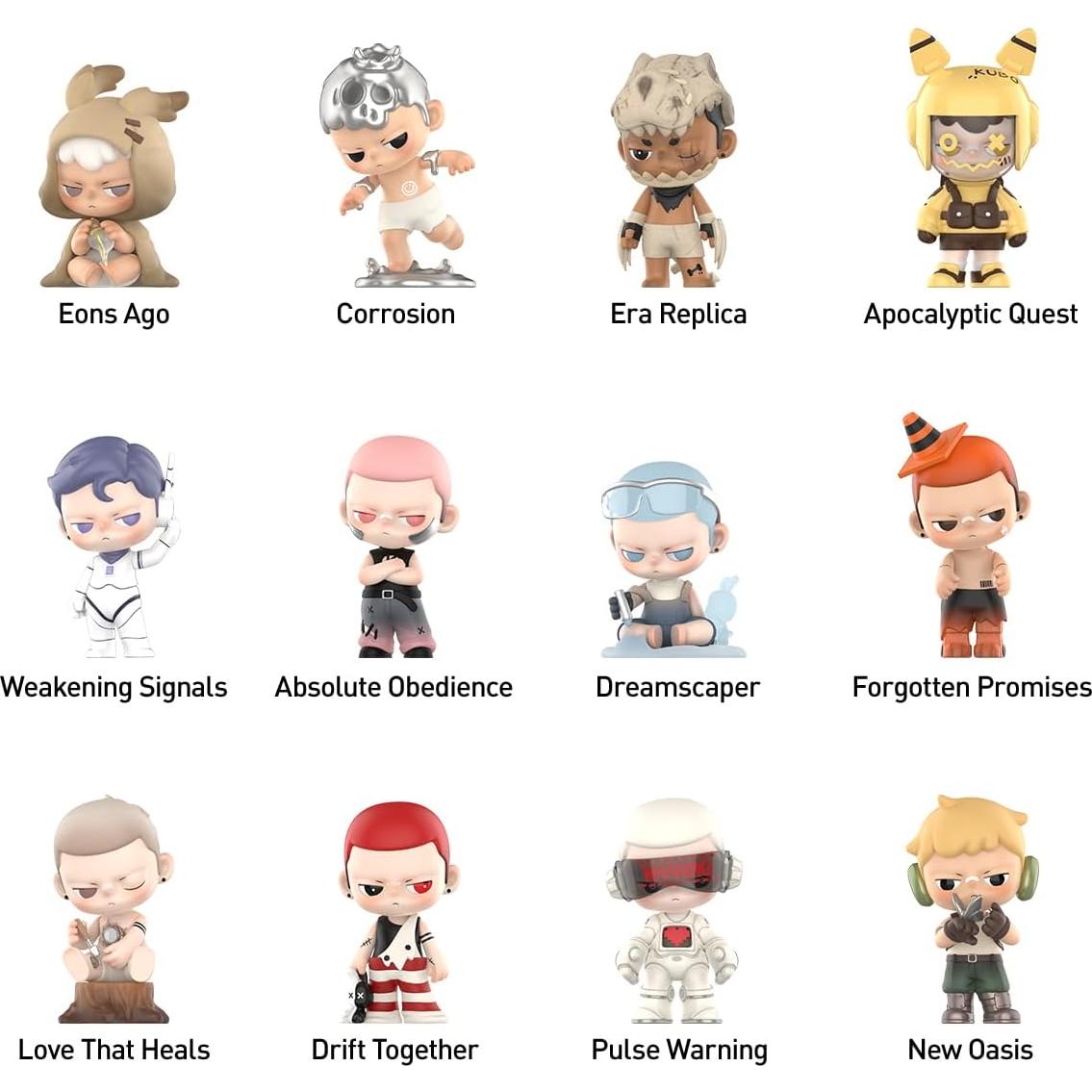 Figura de Caja Ciega Kubo Ciudad del Atardecer POP MART - Juguete Coleccionable