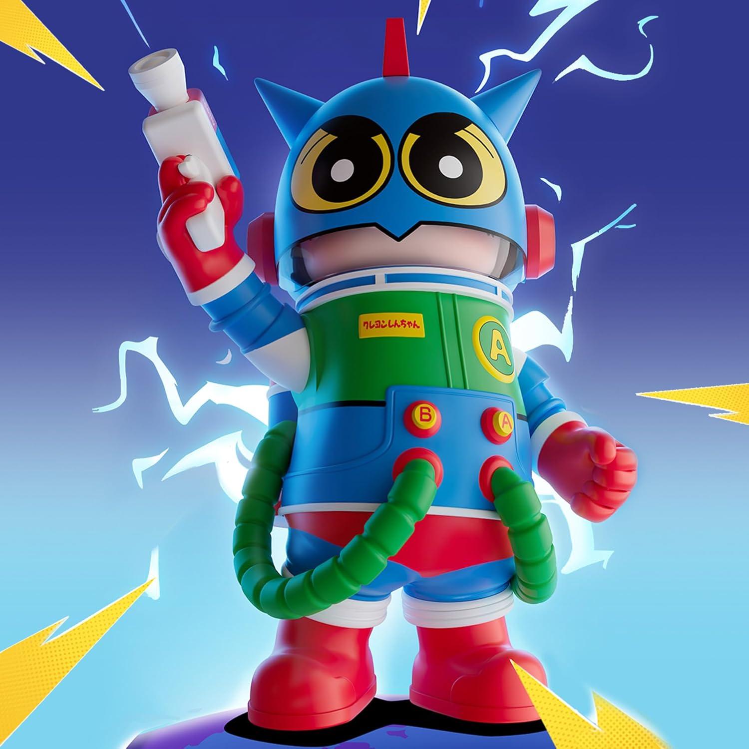 Figuras Crayon Shinchan POP MART MEGA Space Molly 400% y 100%