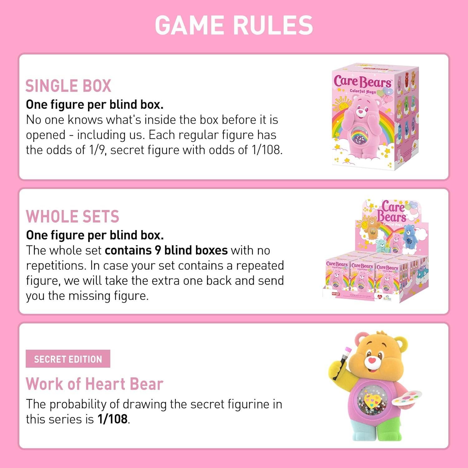 POP MART Ositos Cariñosos Caja Sorpresa Abrazos Coloridos