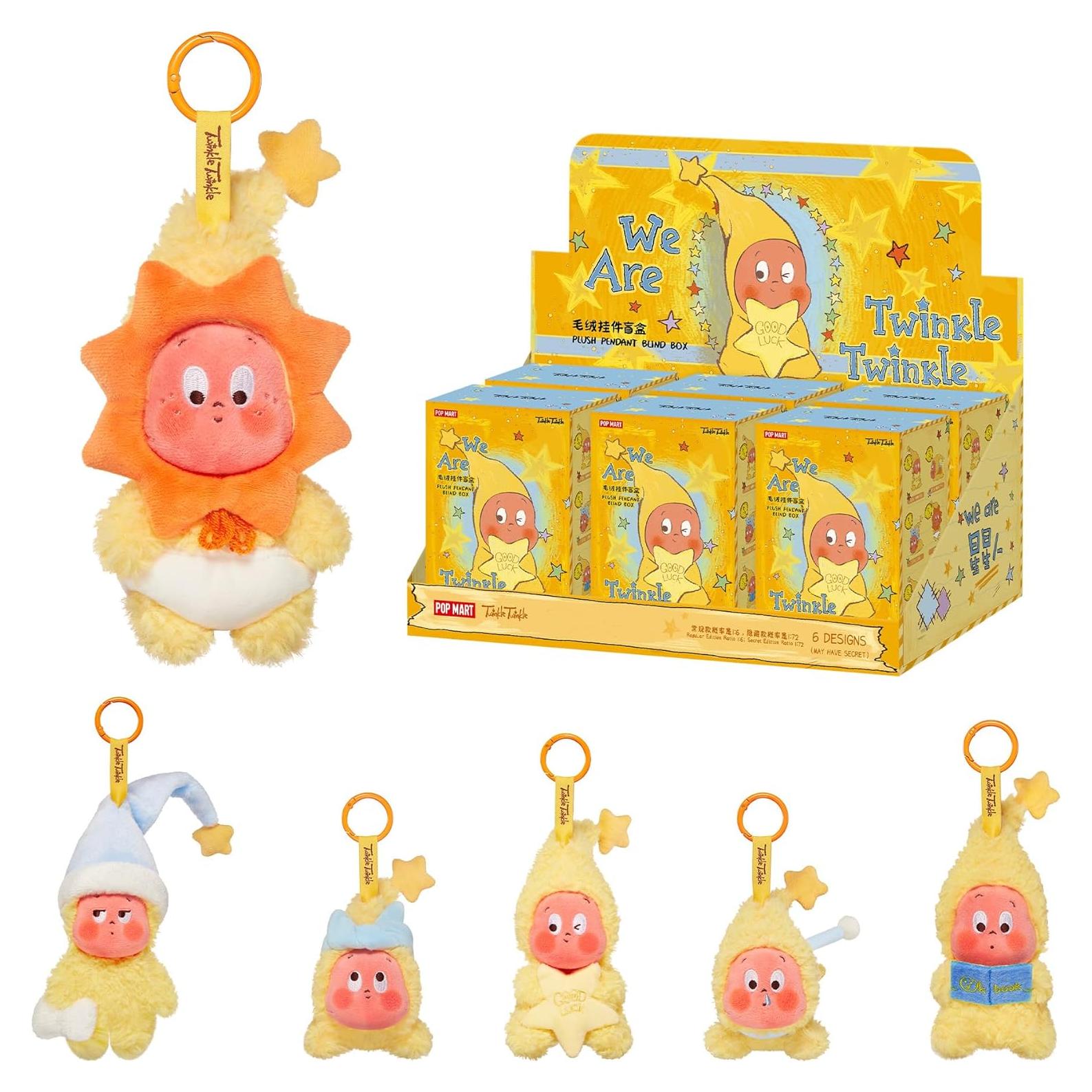 POP MART Twinkle Twinkle - Caja Sorpresa de Peluche 6 Figuras