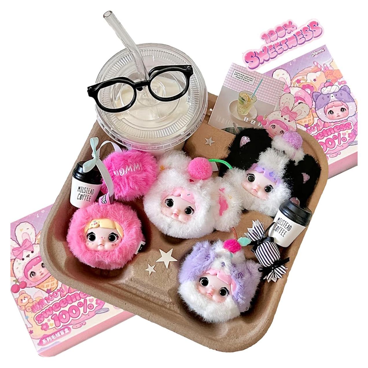 Mini Nommi Plush Caja Sorpresa Kawaii 1PC Coleccionable