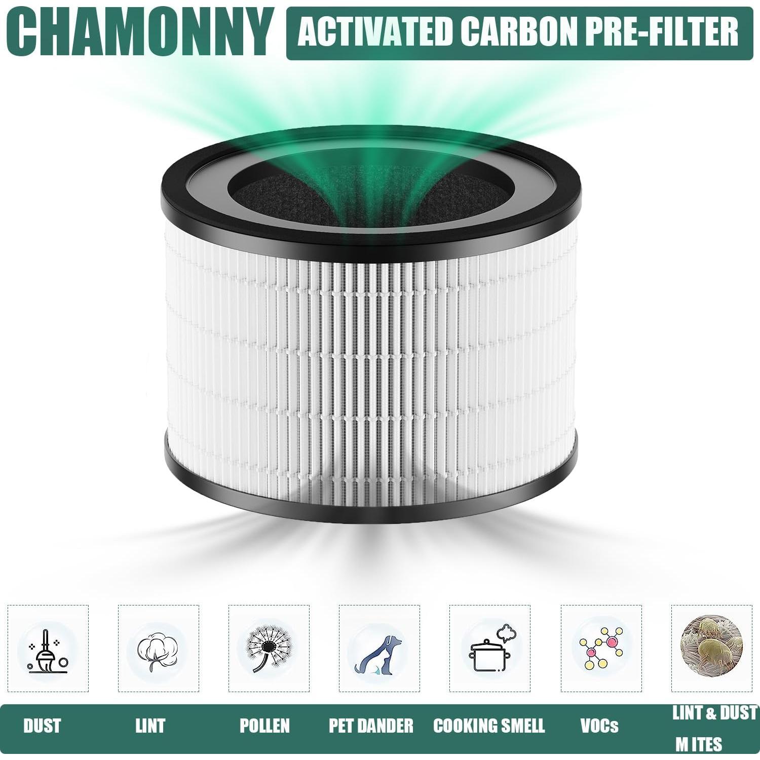 Filtro HEPA 3-en-1 CHAMONNY MAF-02 para Purificador Miko