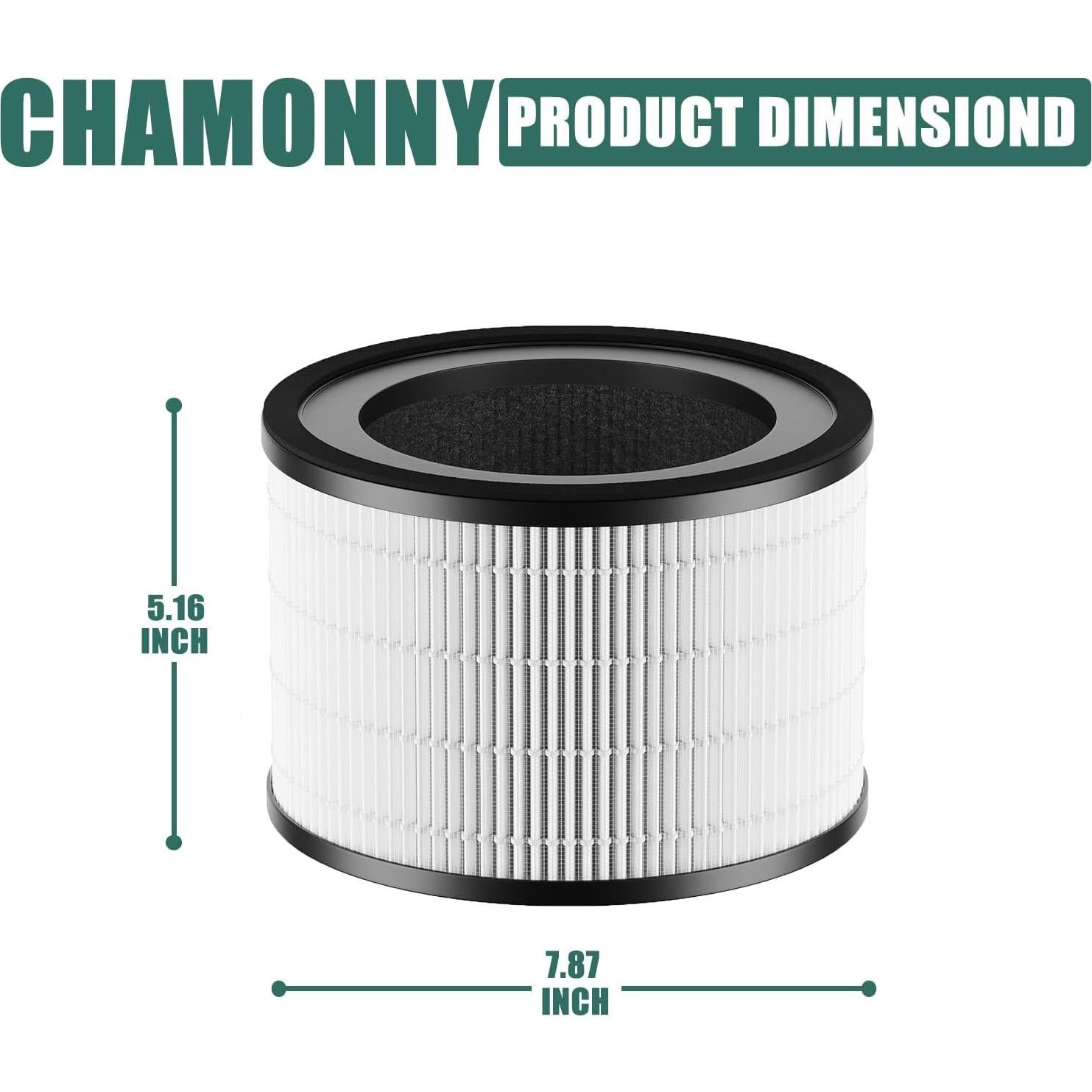 Filtro HEPA 3-en-1 CHAMONNY MAF-02 para Purificador Miko