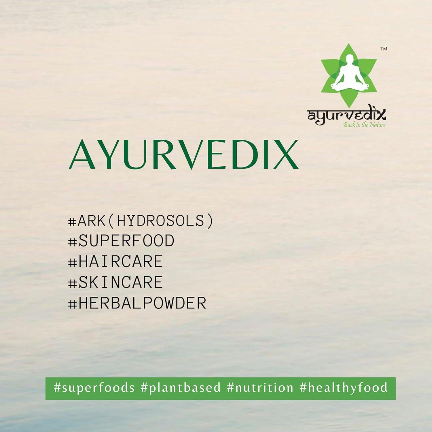 Polvo de Raíz de Ashwagandha Orgánico Ayurvedix 150g