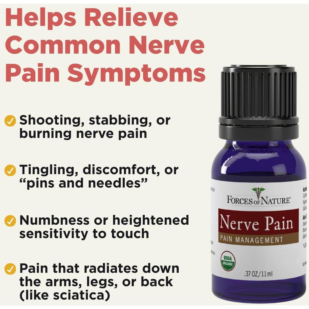 Manejo del Dolor Nervioso Forces of Nature 11 ml Homeopático