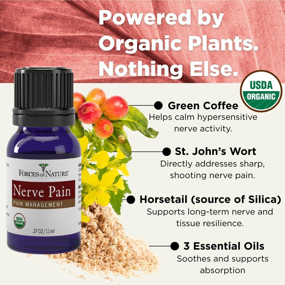 Manejo del Dolor Nervioso Forces of Nature 11 ml Homeopático