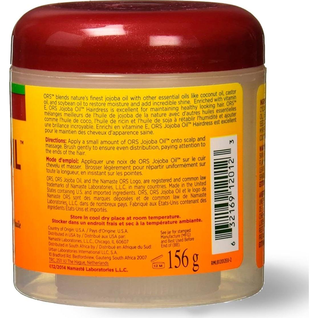 Aceite de Jojoba ORS 155.9 g - Hidratante y Brillo para Cabello