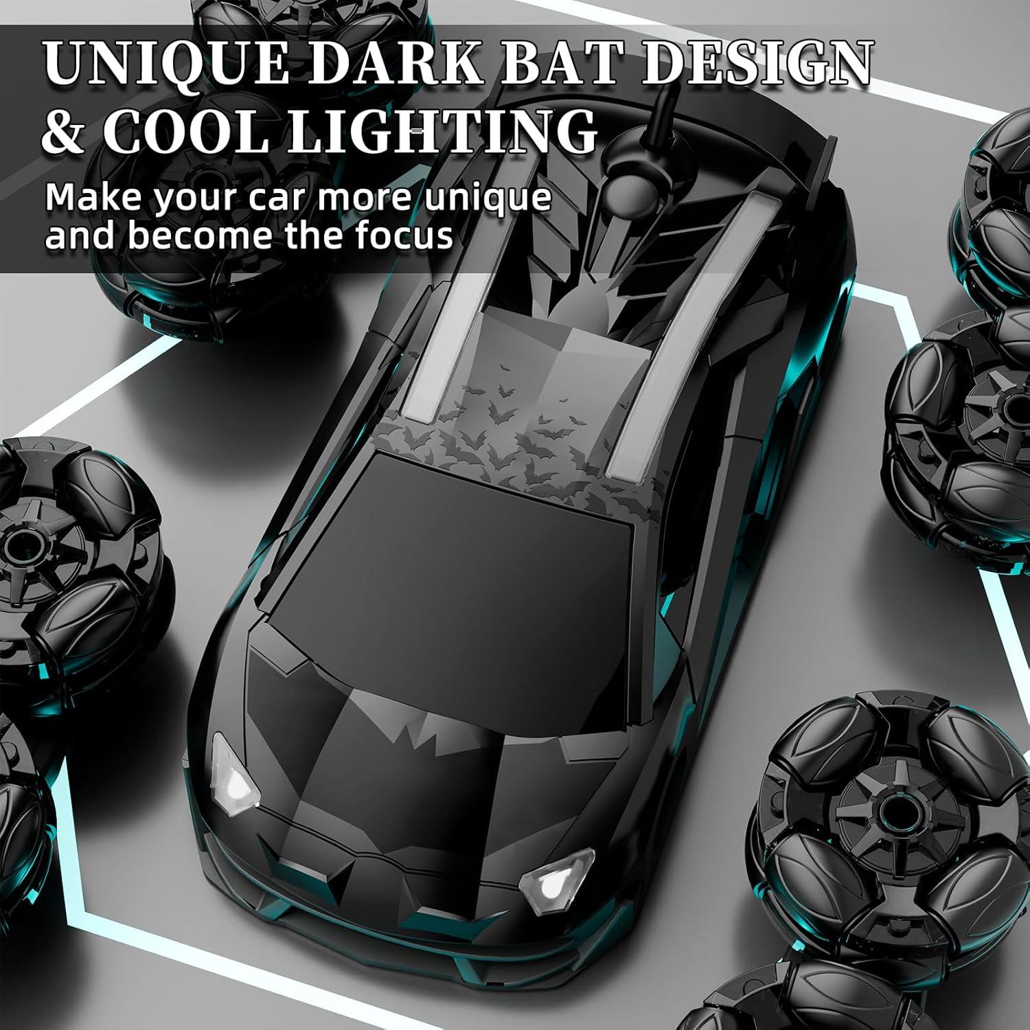 Coche de Control Remoto 8WD GUANGDONG Negro 24x17.8cm