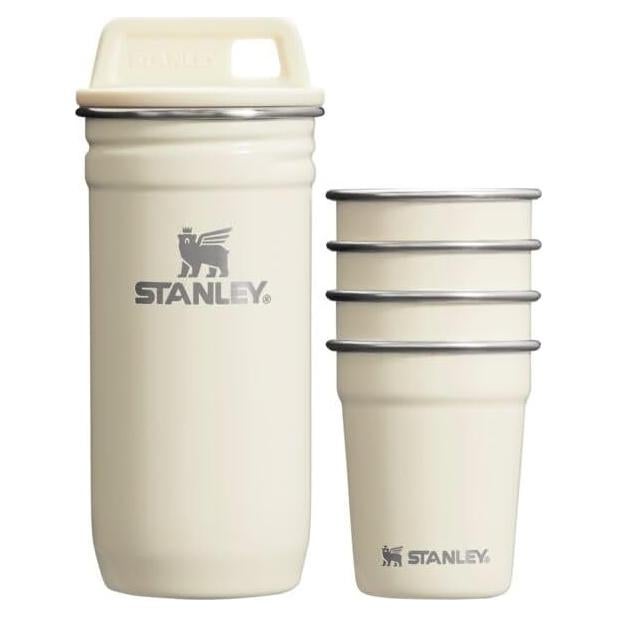 Conjunto de Vasos de Disparo Stanley 4 Pzs Acero Inoxidable 59 ml