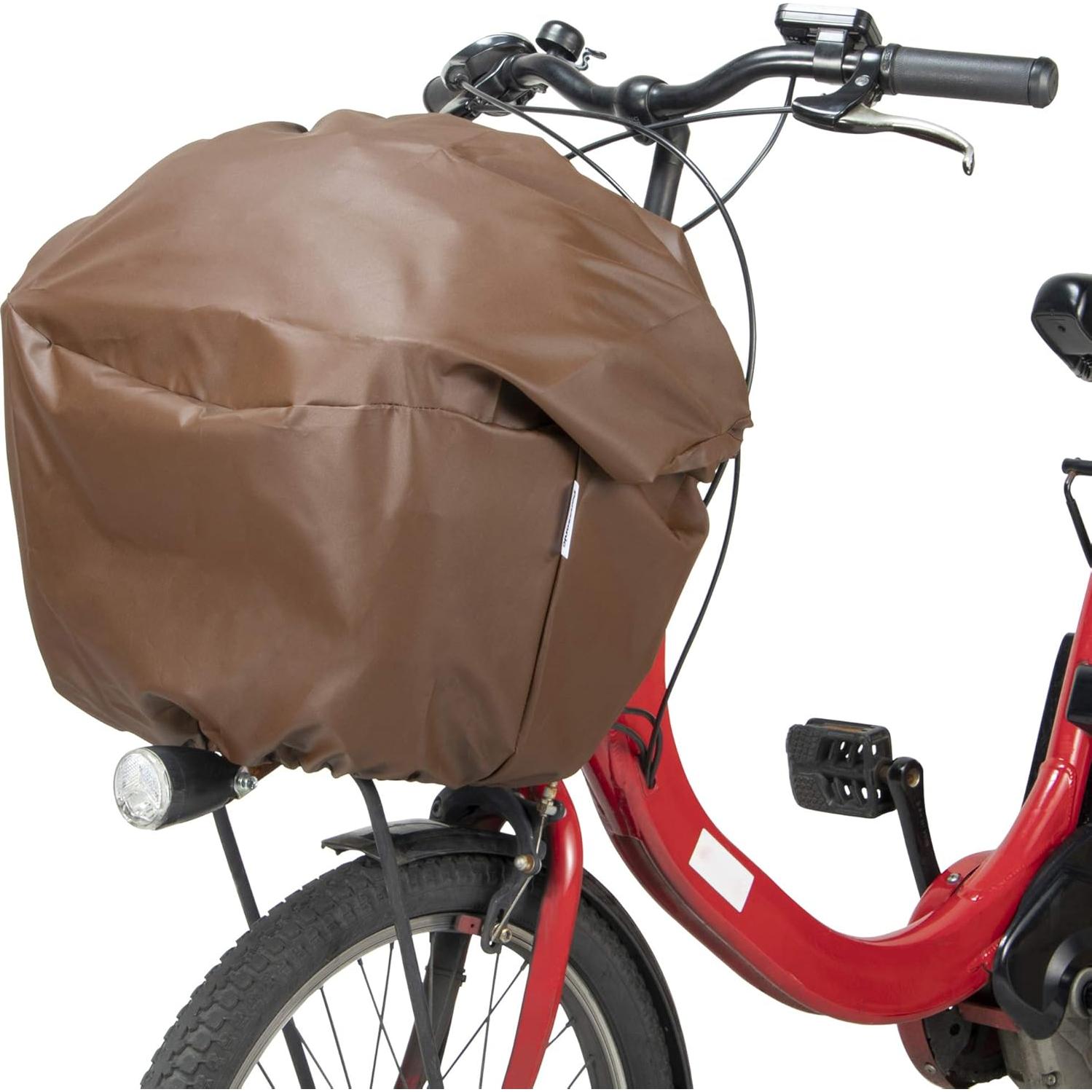 Cesta de Bicicleta Panasonic para Manillar 121-136cm Marrón