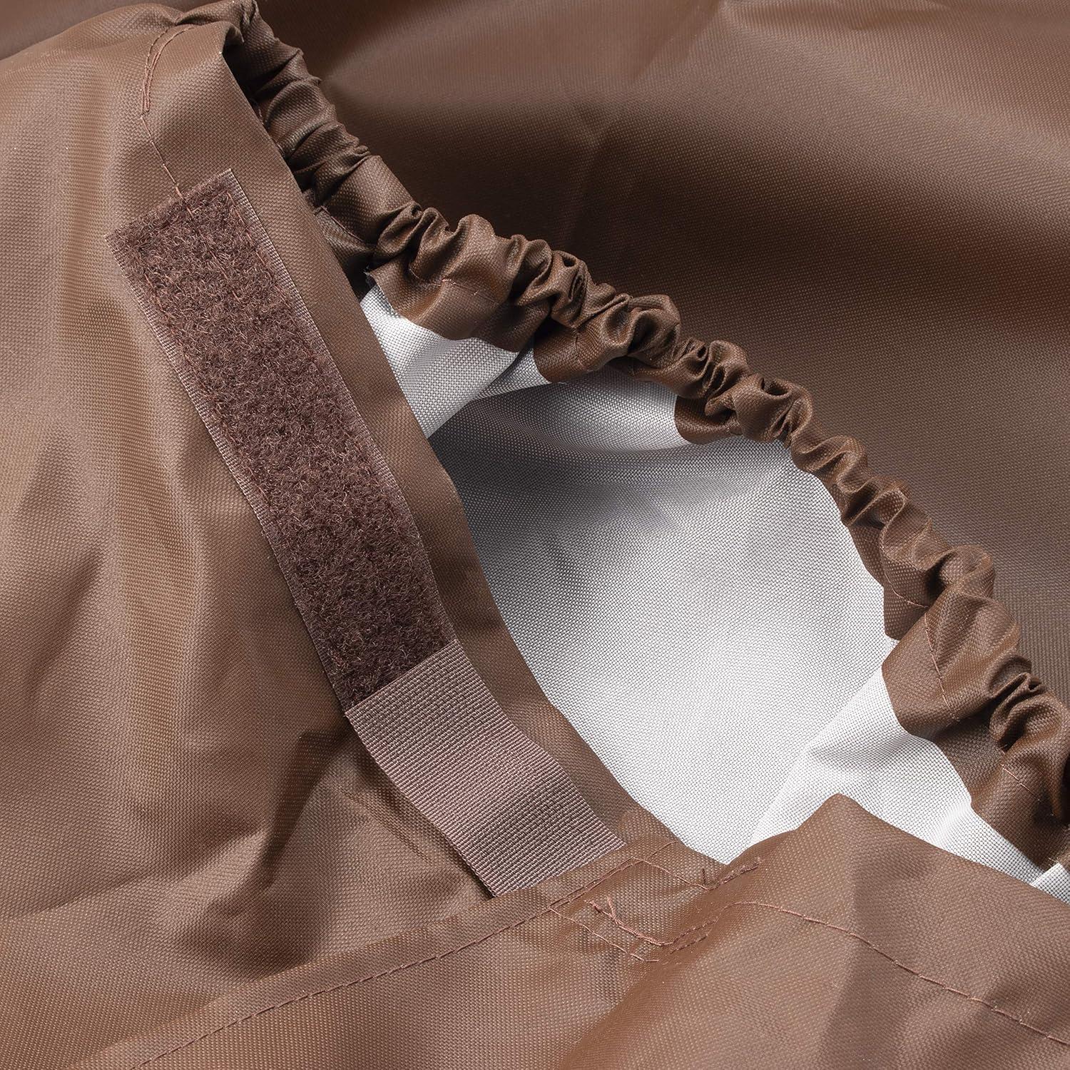 Cesta de Bicicleta Panasonic para Manillar 121-136cm Marrón