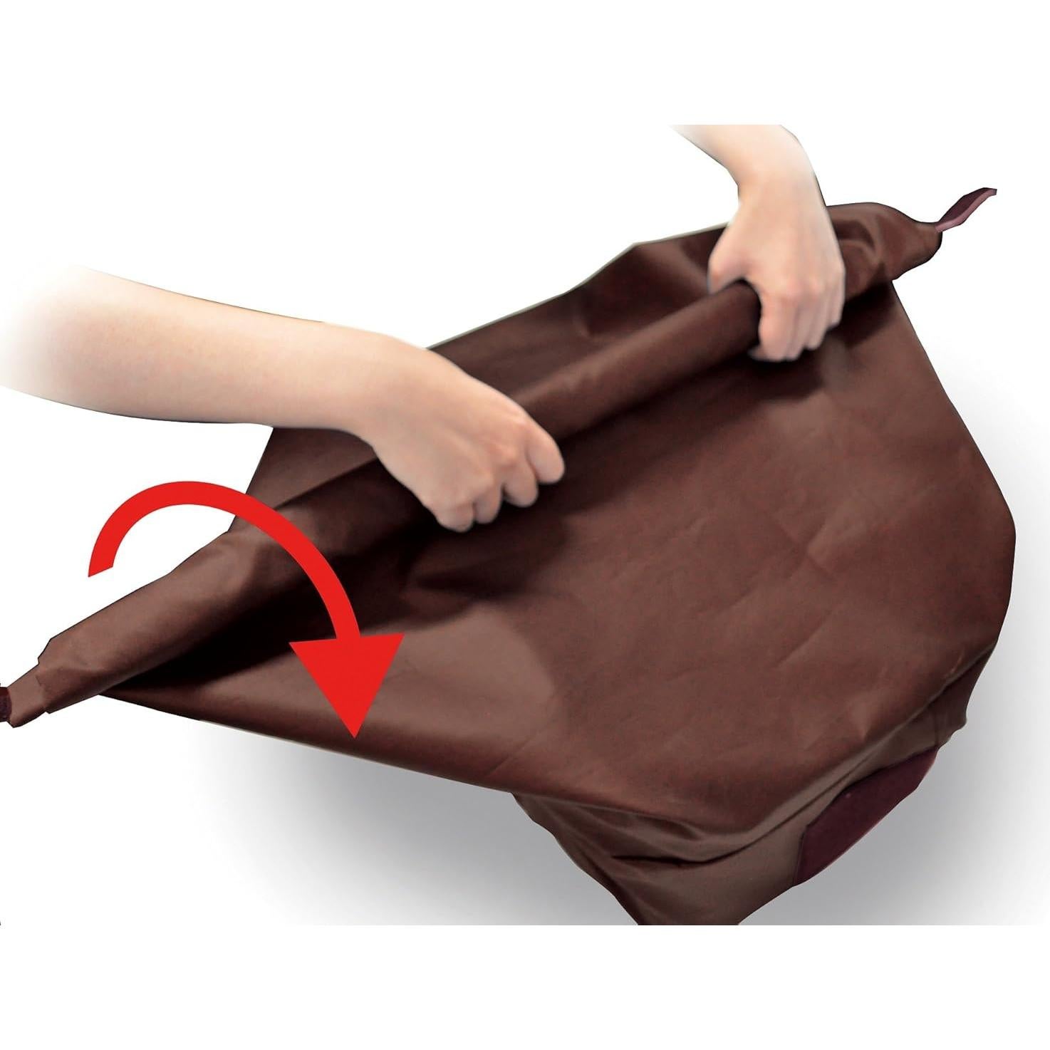 Cesta de Bicicleta Panasonic para Manillar 121-136cm Marrón