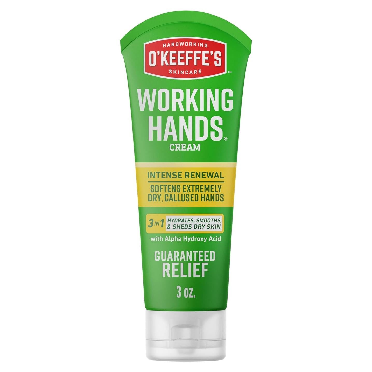 Crema de Manos O'Keeffe's Renovación Intensa 90g - Hidratación Rápida