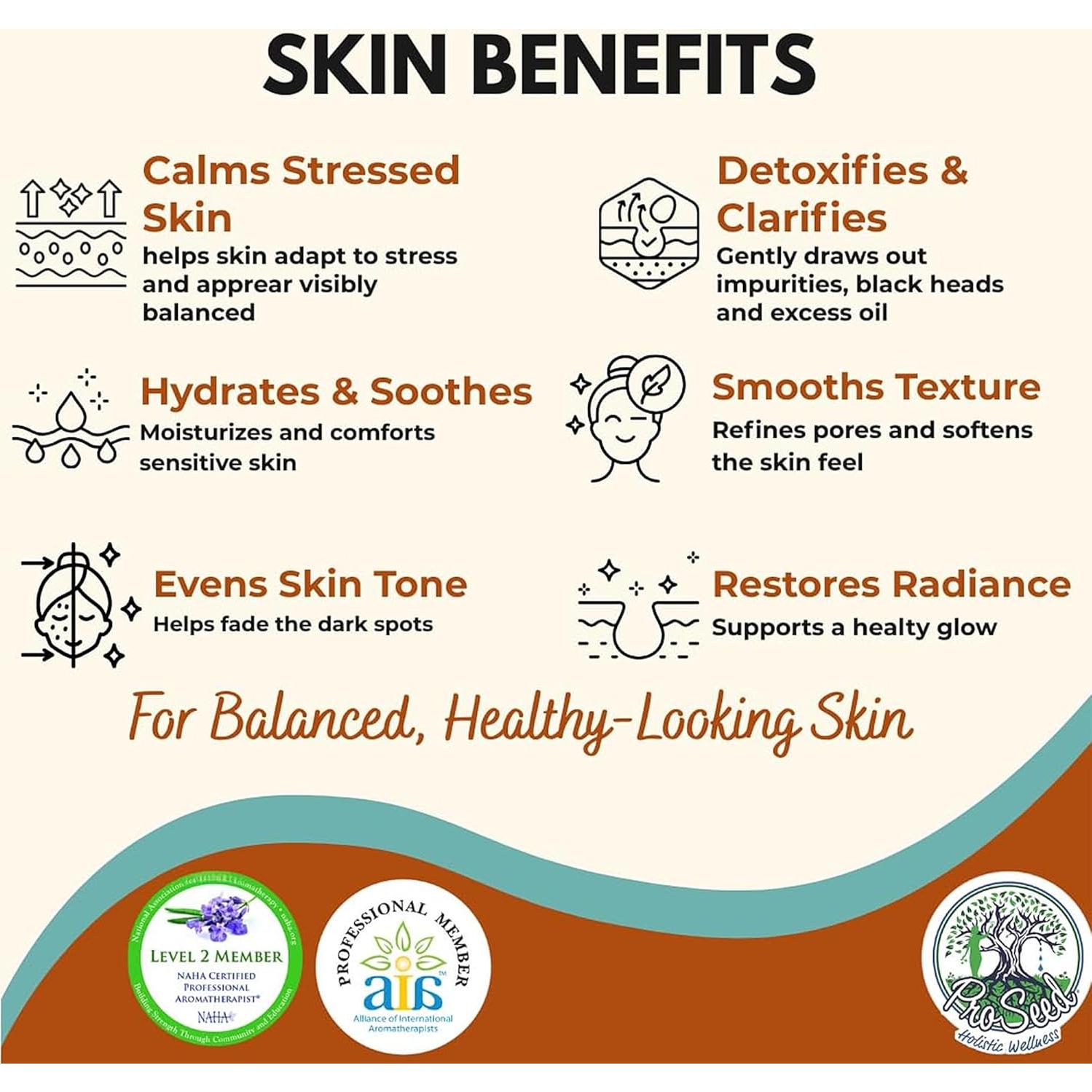 Mascarilla de Arcilla ProSeed con Ashwagandha y Reishi - Limpieza Facial Natural