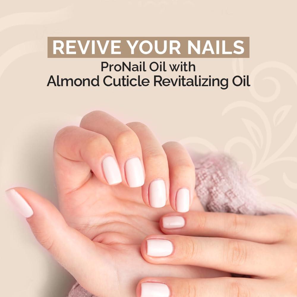 Aceite Revitalizante para Cutículas PRO NAIL 70.87 ml - Almendra