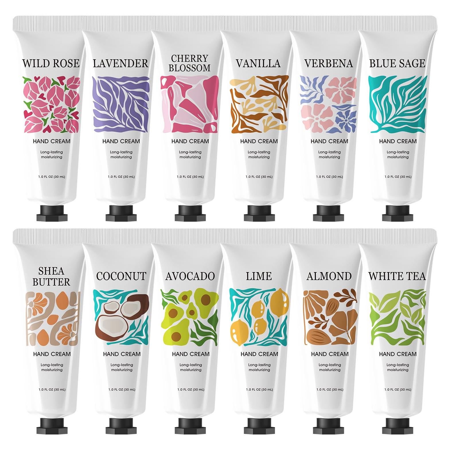 Crema de Manos CUERPO Y TIERRA # AMOR 12 Pack Fragancias Naturales