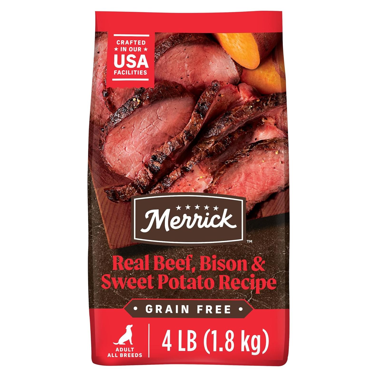 Comida Seca para Perros Adultos Merrick 1.81 kg - Sin Granos