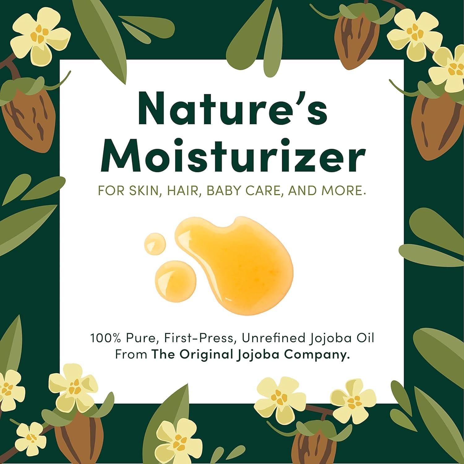 Aceite de Jojoba HobaCare 119 ml - Hidratante Piel y Cabello