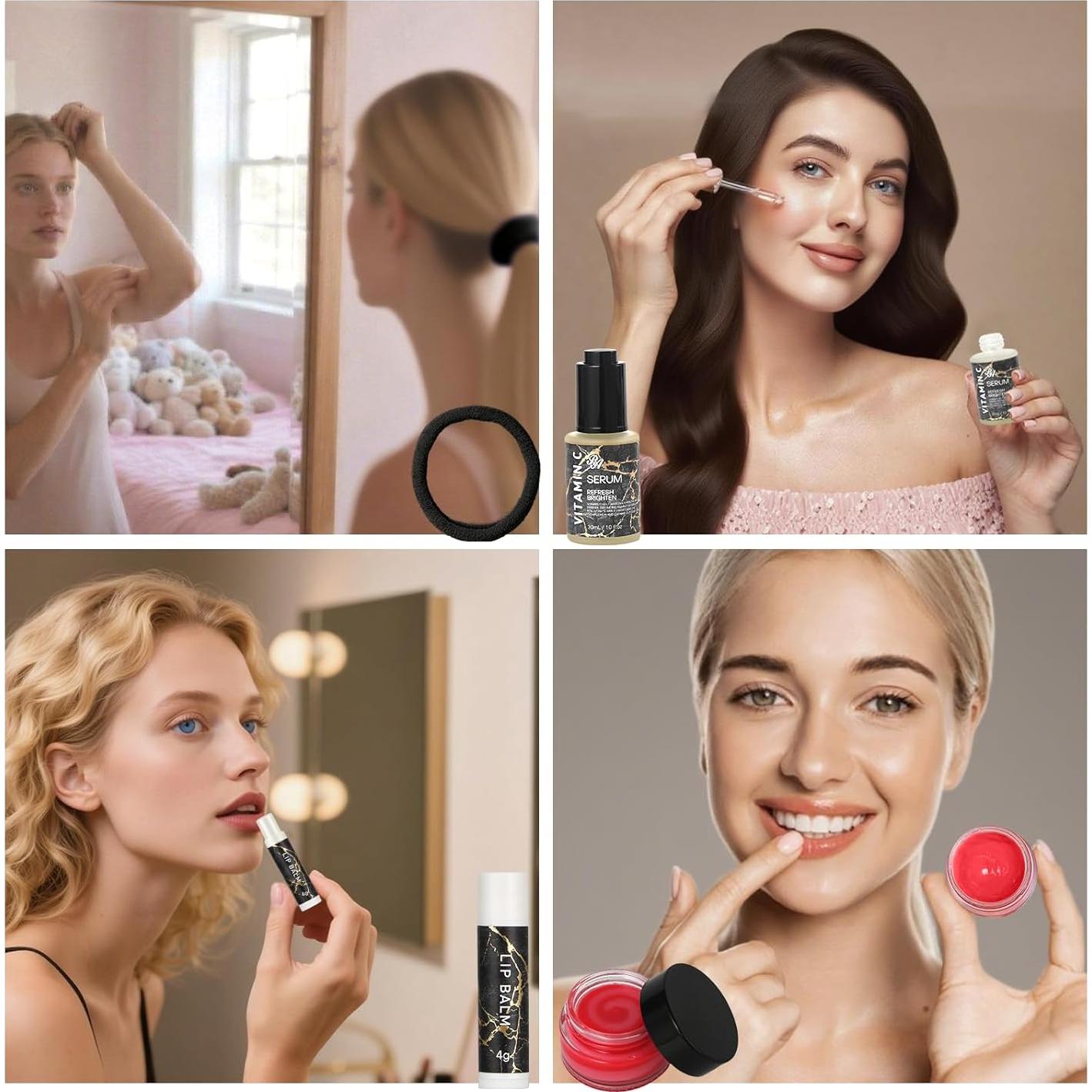 Set de Cuidado Facial RA ROSA ACCA 55 PZS Carbón Hidratante