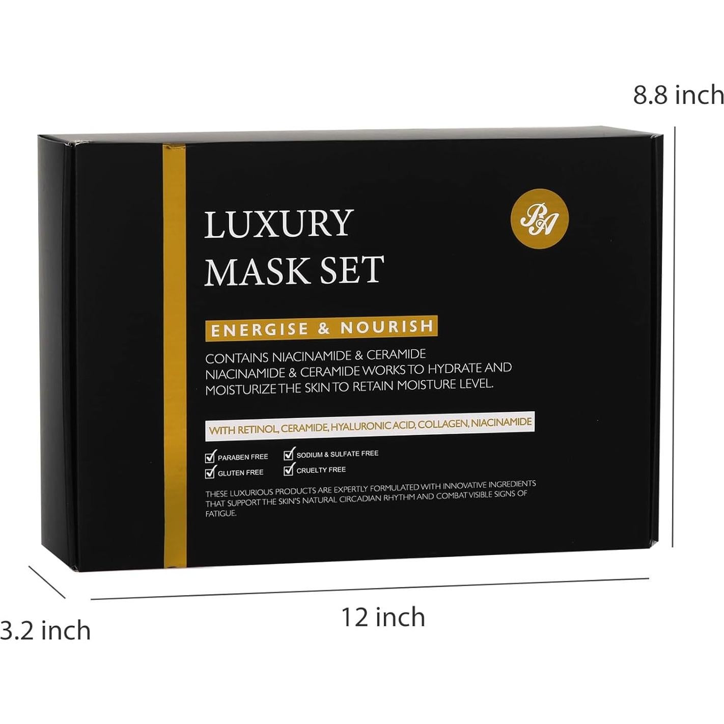 Set de Cuidado Facial RA ROSA ACCA 55 PZS Carbón Hidratante