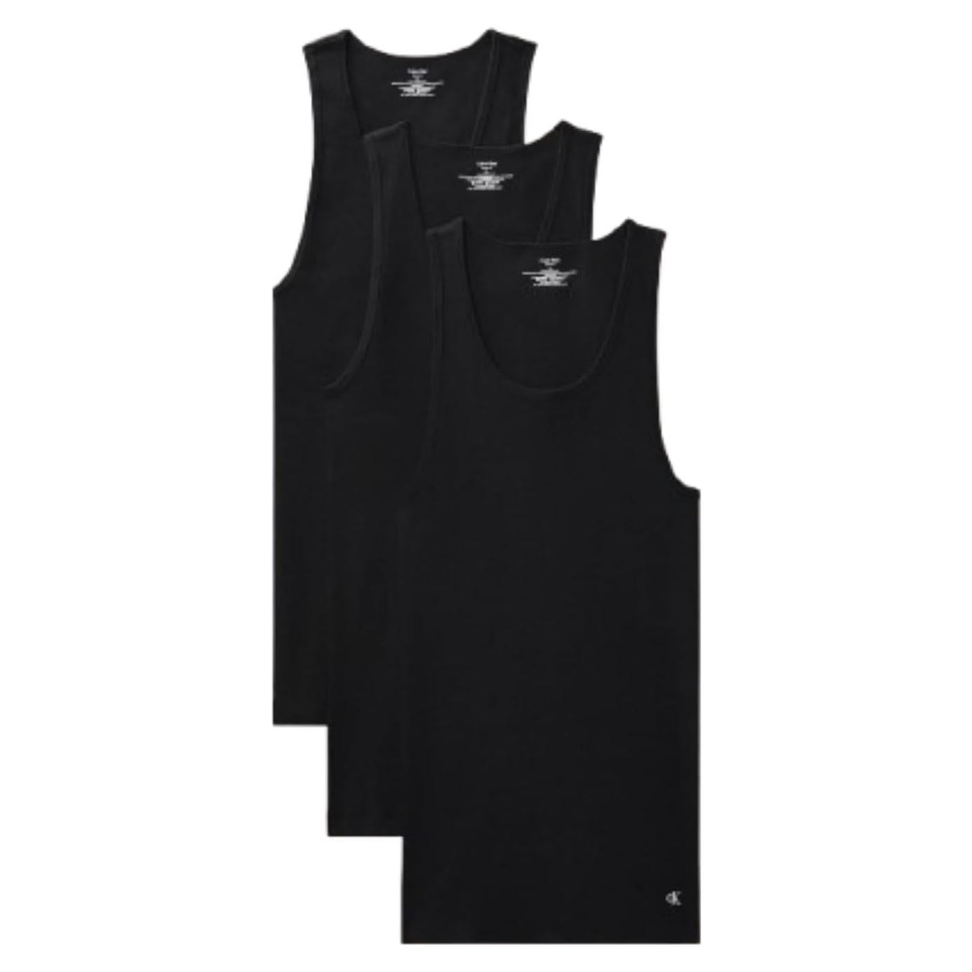 Camisetas de Algodón para Hombre Calvin Klein Paquete de 3