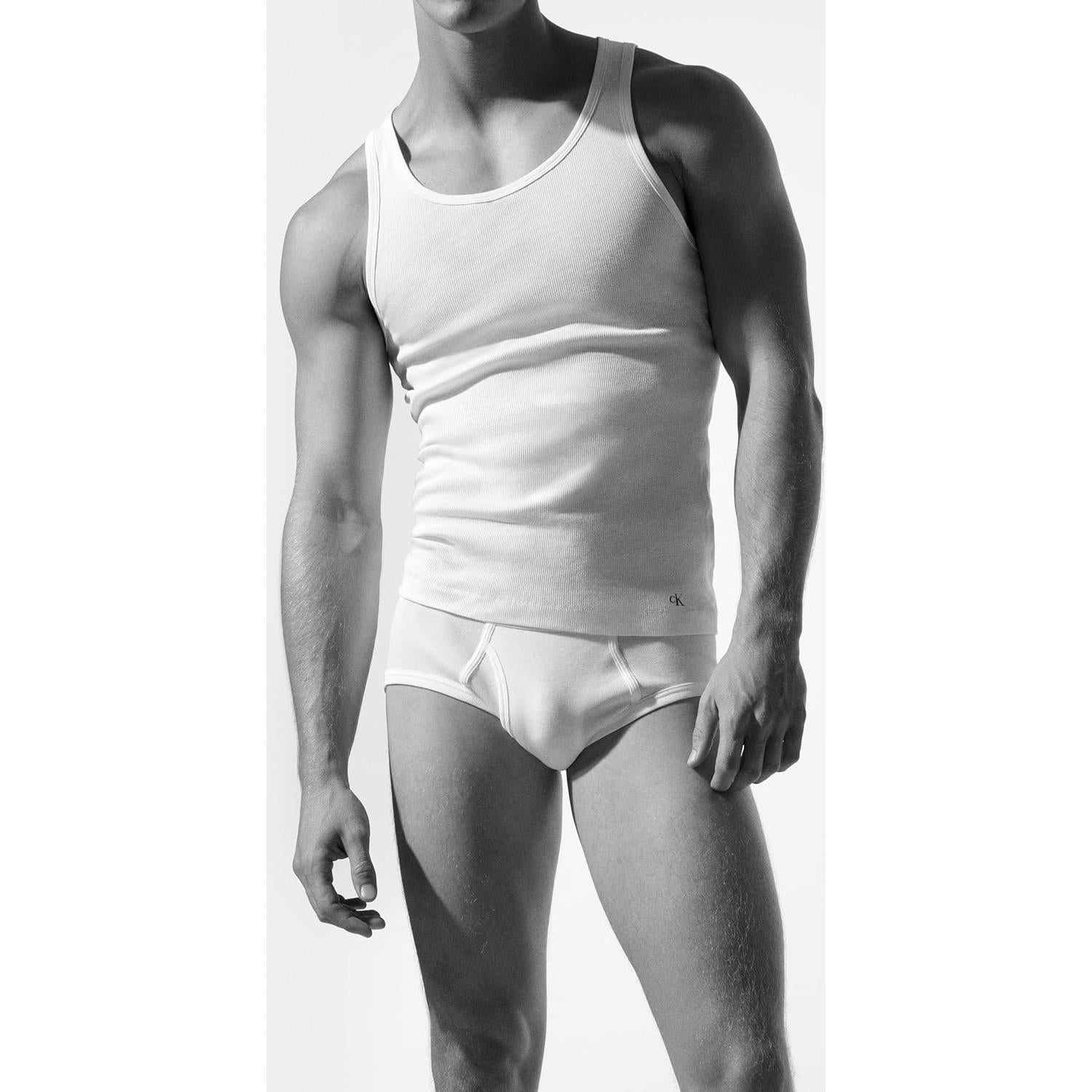 Camisetas de Algodón para Hombre Calvin Klein Paquete de 3