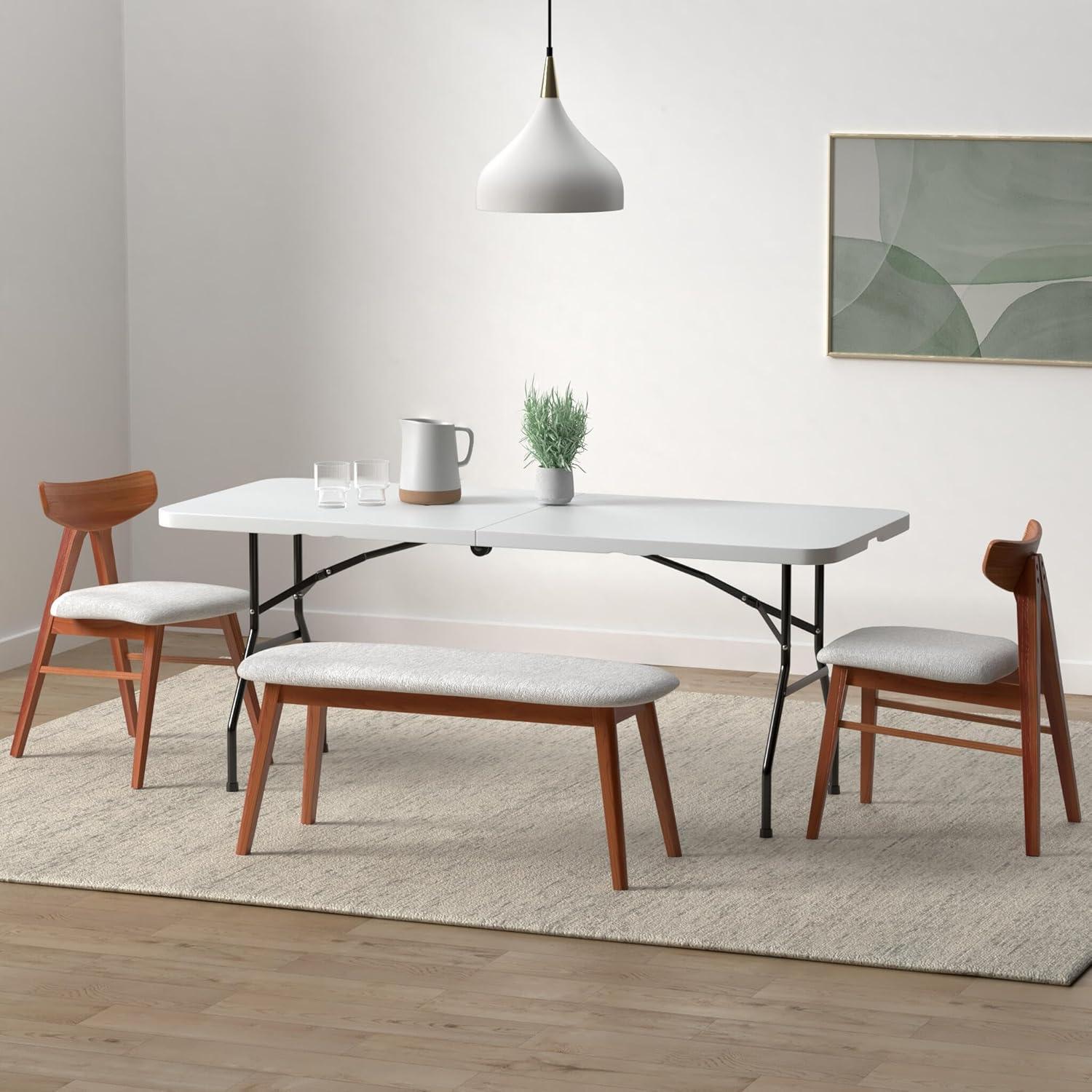 Mesa Plegable PayLessHere 180 cm para Picnic y Fiestas