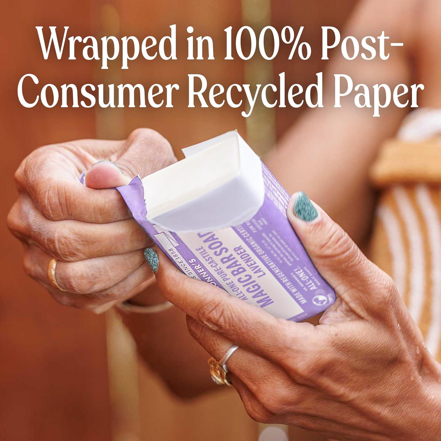 Jabón de Barra Dr. Bronner's Pure-Castile Lavanda 2x142g