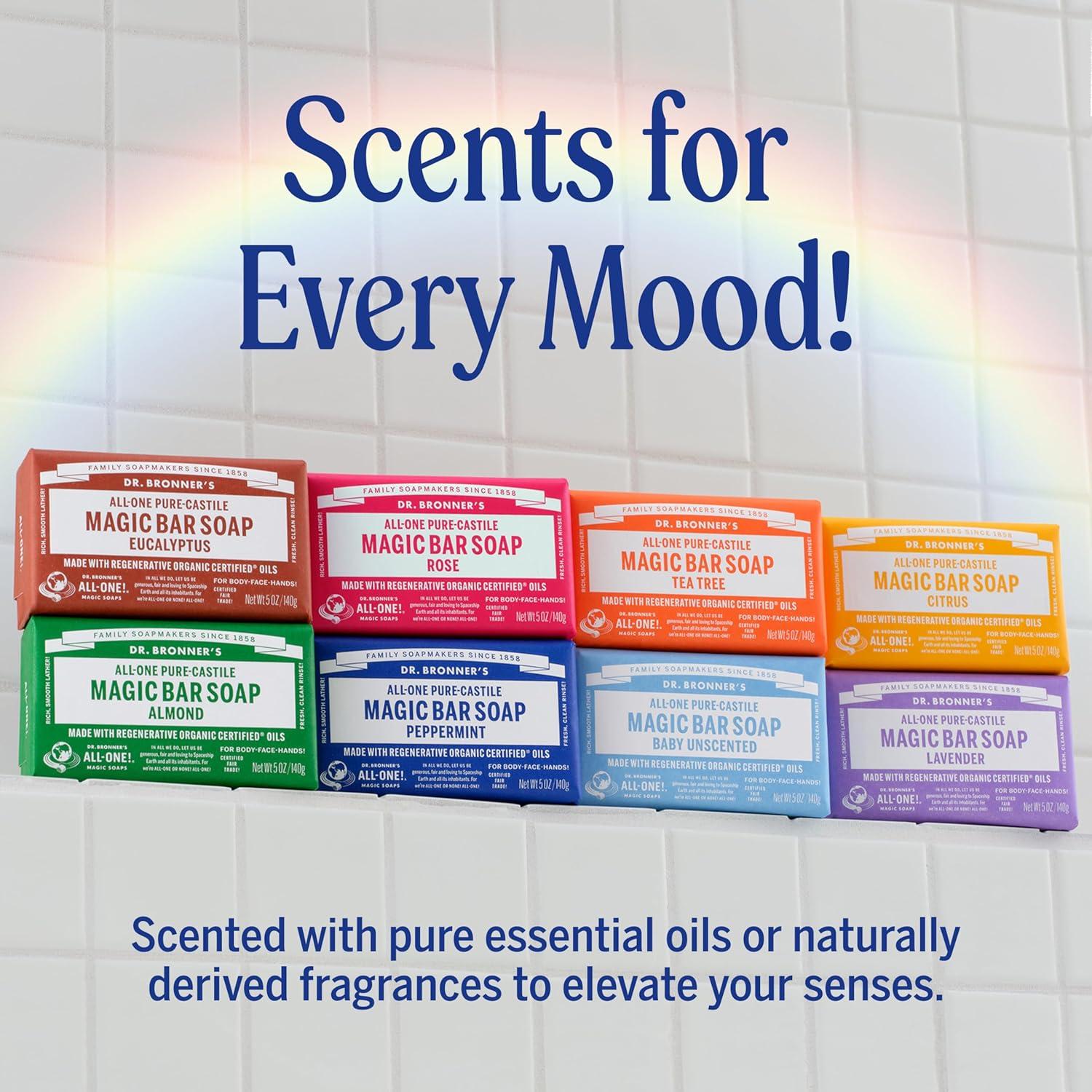 Jabón de Barra Dr. Bronner's Pure-Castile Lavanda 2x142g