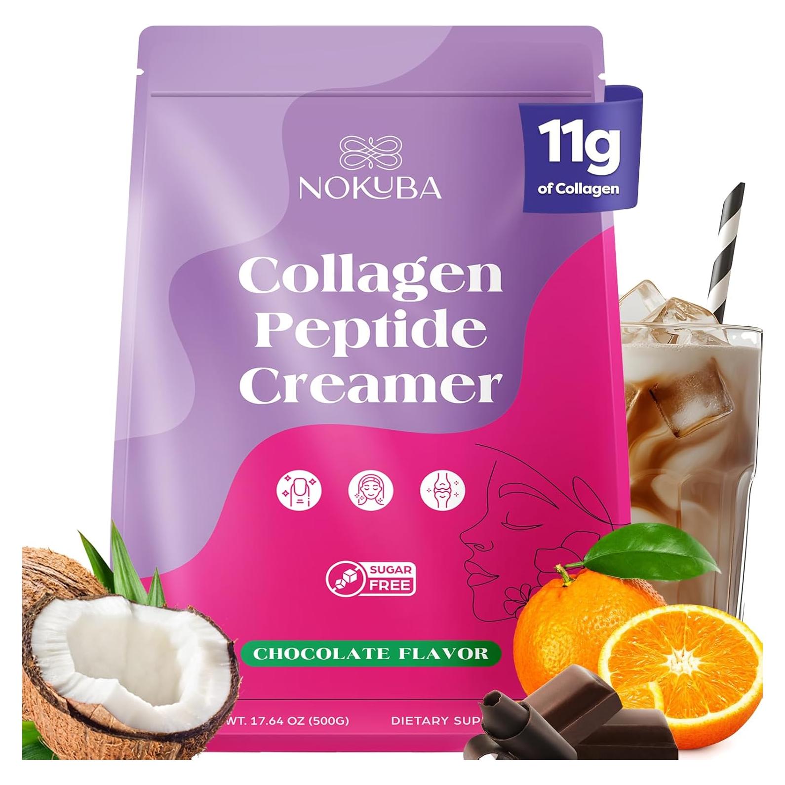 Crema en polvo de café con colágeno marino Nokuba 500g